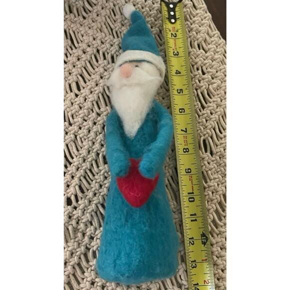 Vintage  felt Santa Claus 13" - Picture 7 of 7